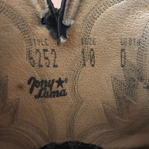 tony lama men’s 6252 classic boots Sz 10D - Picture 5 of 12